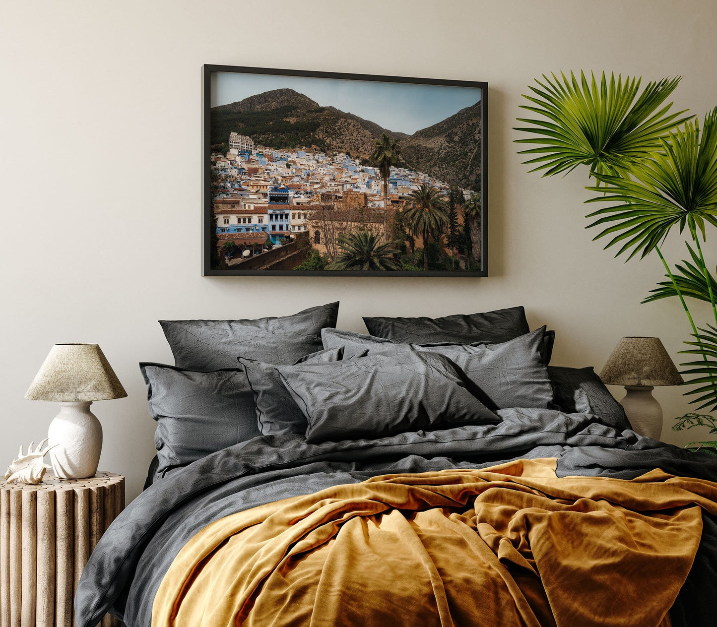 Blue City Mountains Morocco - Annie Ambience
