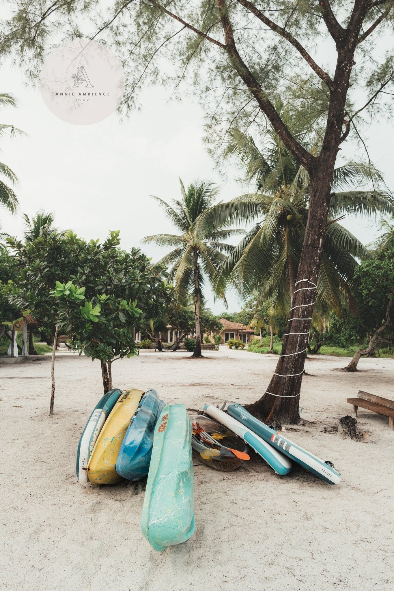 Kayak Beach Ocean, Beach, and Surf - Annie Ambience