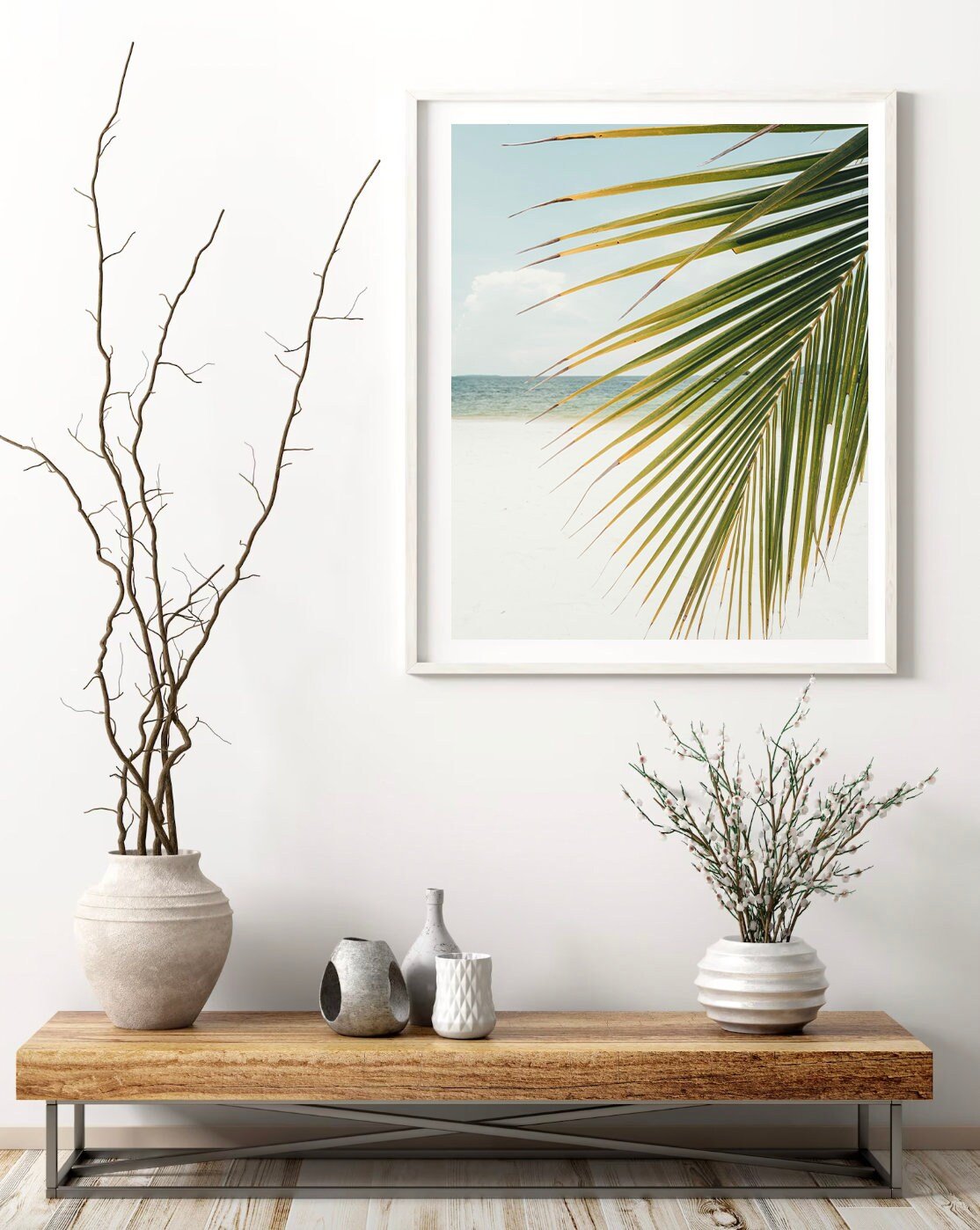 Palm Leaf Ocean, Beach, and Surf - Annie Ambience