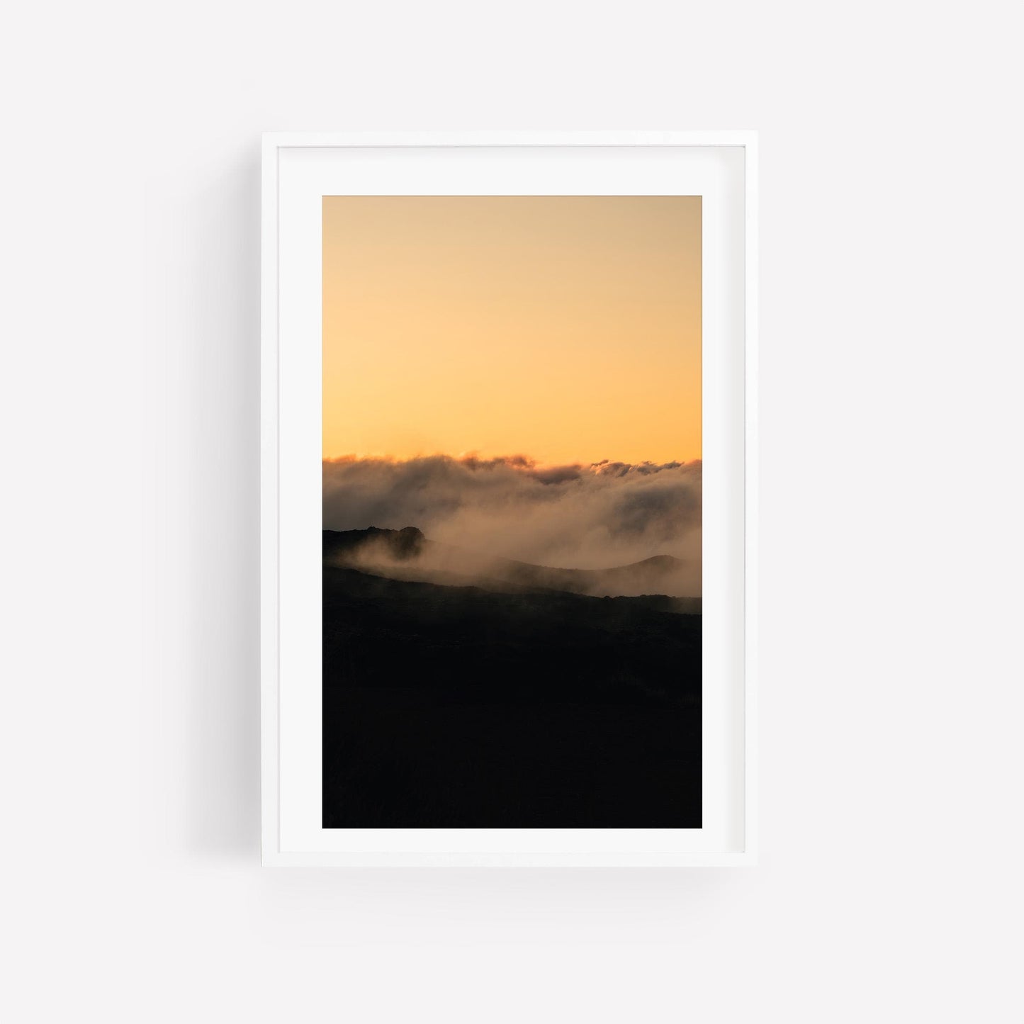 Close Up Cloud Sunset in Tenerife Spain, Mount Teide Canary Islands Abstract Photography, Framed Calm Fine Art Photography Home Decor