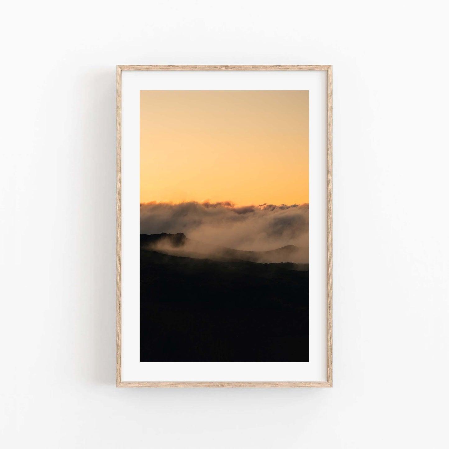 Close Up Cloud Sunset in Tenerife Spain, Mount Teide Canary Islands Abstract Photography, Framed Calm Fine Art Photography Home Decor