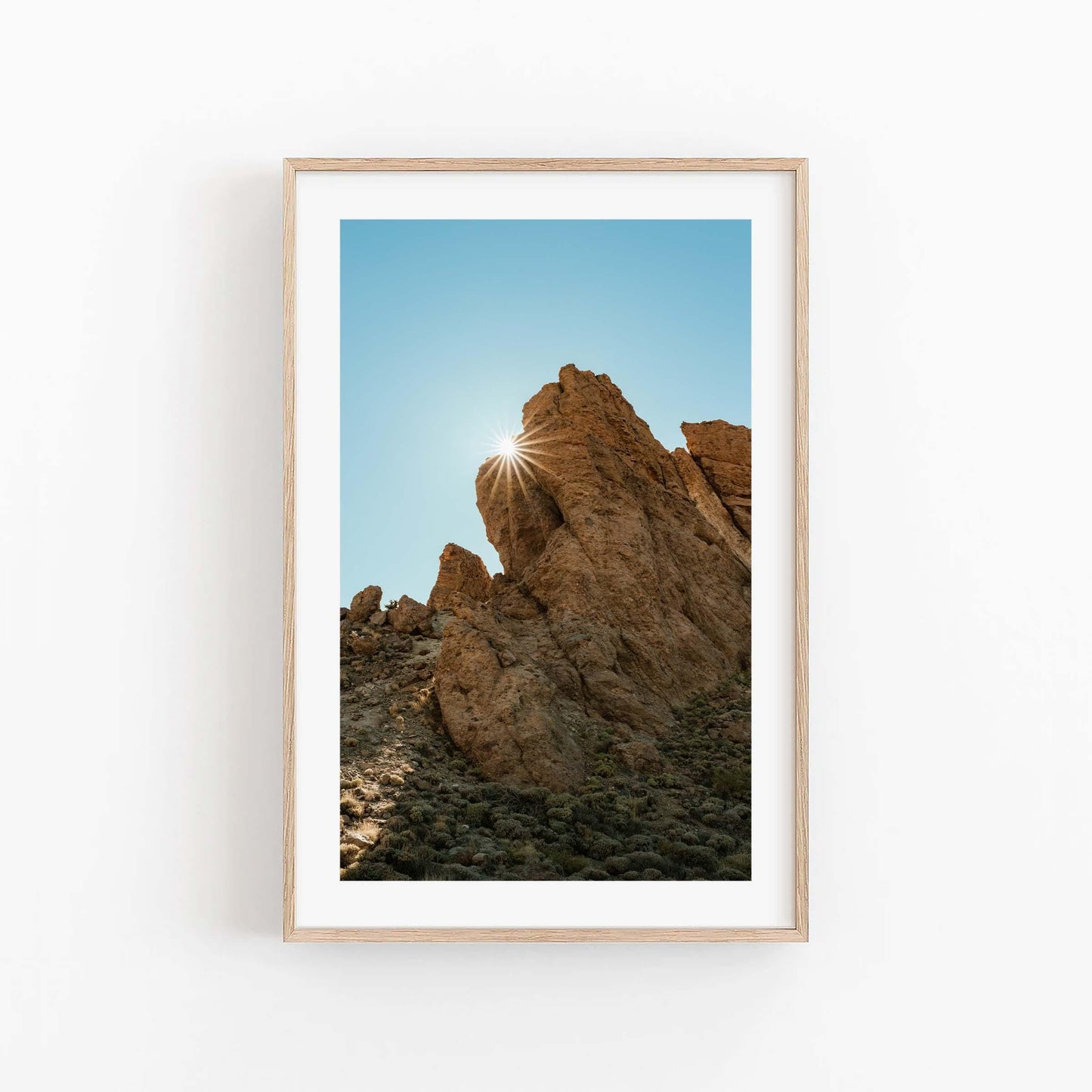 Vibrant Set of 3 Tenerife Landscape Prints, 3 Pieces Minimalist Nature Fine Art Photography, Coastal Cliffs, Mount Teide, Sunset Photography