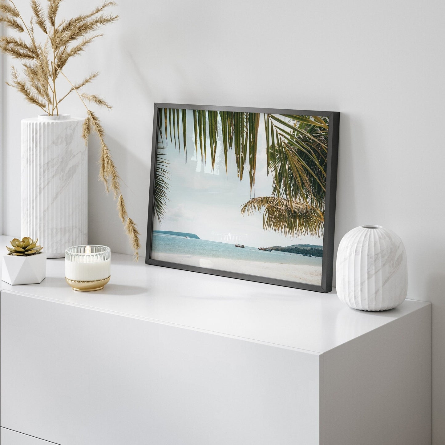 Tropical Embrace I Ocean, Beach, and Surf - Annie Ambience