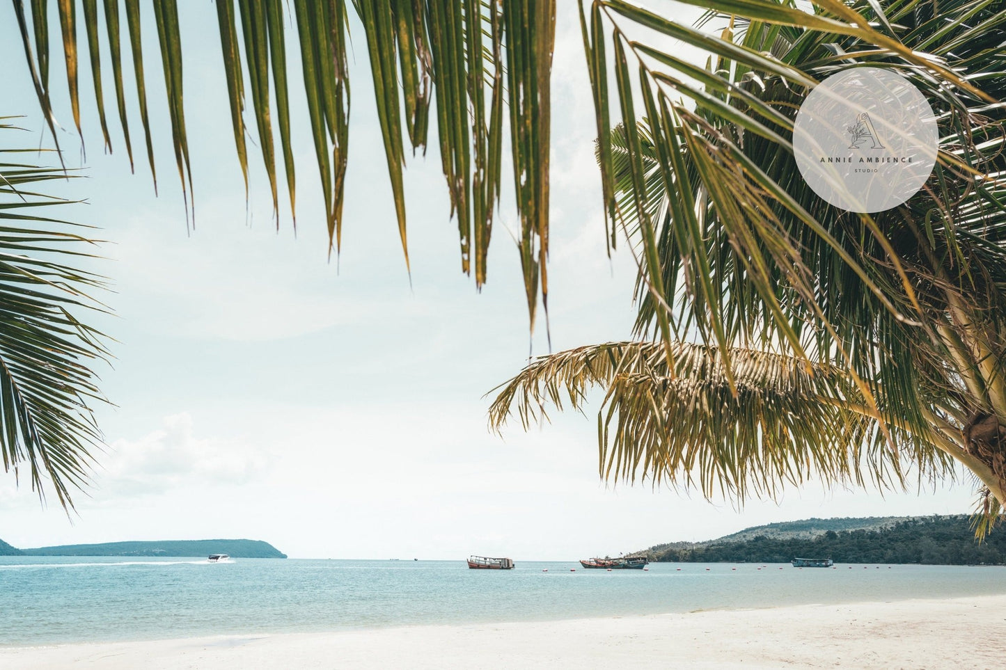 Tropical Embrace I Ocean, Beach, and Surf - Annie Ambience