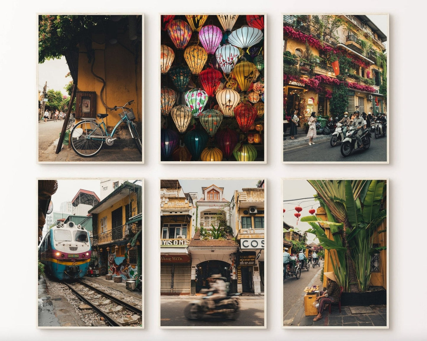 Vietnam Cityscape - Set of 6 SETS OF 6 - Annie Ambience