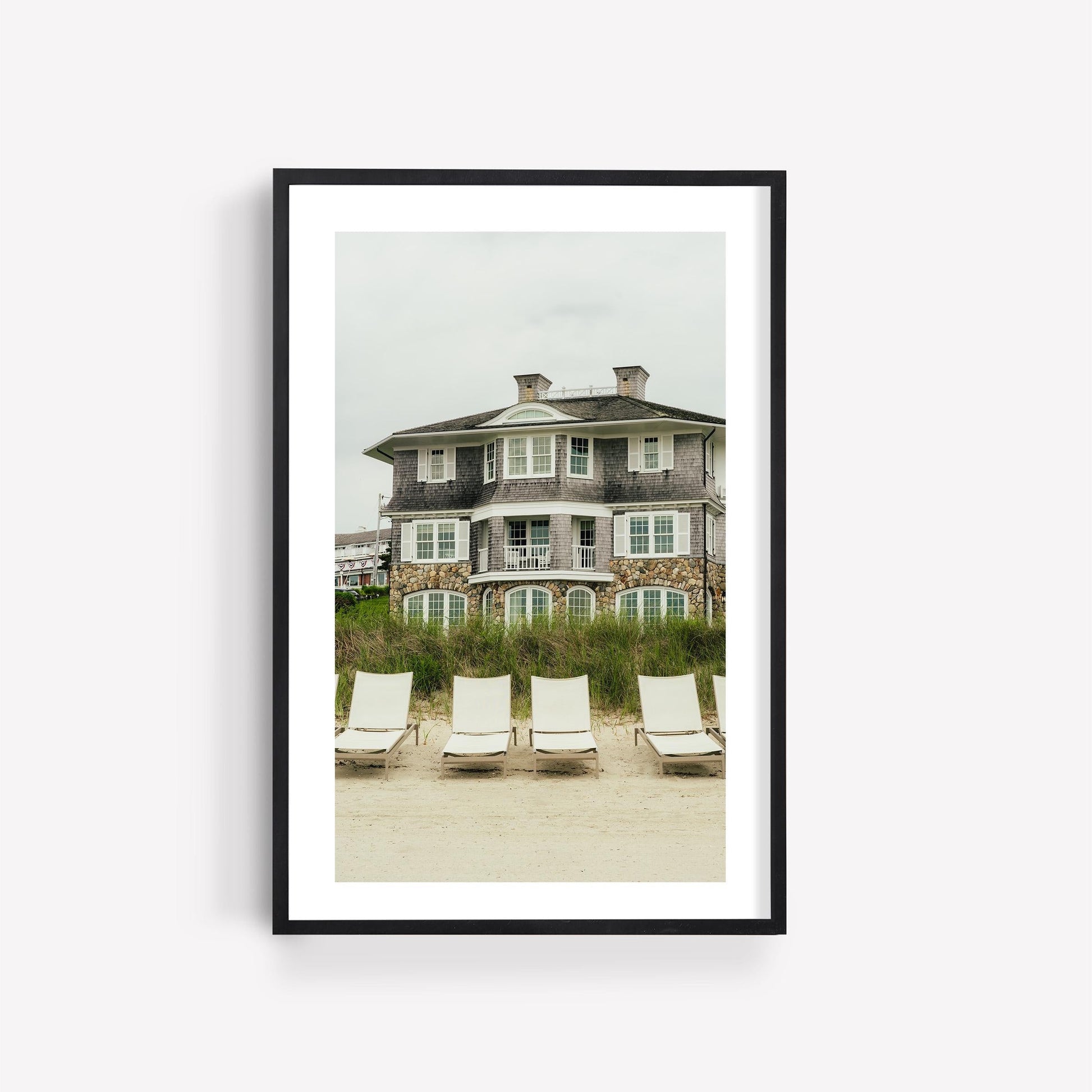 Chatham Cape Cod Beach Inn Print, New England Summer House Home Decor, Calm Coastal Cape Cod Massachusetts Photography, Framed or Unframed