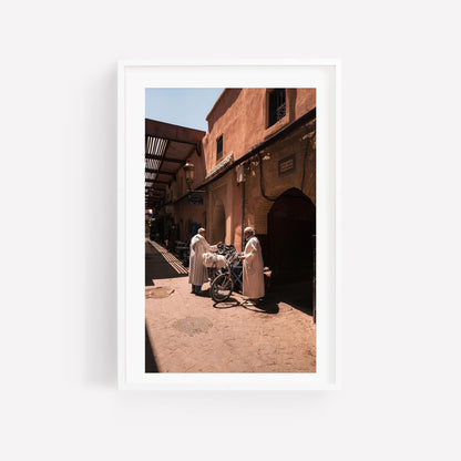 Marrakesh Morocco Photography Print - Marrakesh Decoration, Marrakesh Art, Street Photography, Fine Art Photography, Moroccan Medina