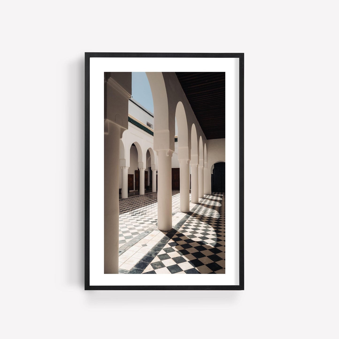 Marrakesh Arabic Architecture - Marrakesh Photography, Morocco Architecture, Marrakesh Print, Moroccan Wall Art, Fine Art Photography