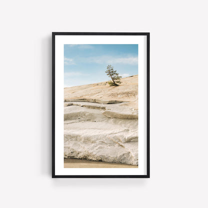 Yosemite Fine Art Print, Minimalist Nature Photography, Granite Landscape Wall Art, Bright and Airy Mountain Decor, Framed or Unframed