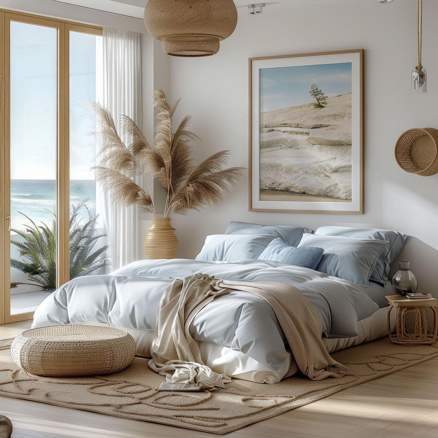 Yosemite Fine Art Print, Minimalist Nature Photography, Granite Landscape Wall Art, Bright and Airy Mountain Decor, Framed or Unframed