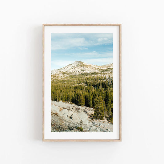 Yosemite National Park Mountain Landscape Fine Art Photography Print Wall Art For Home Decor