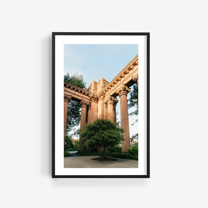 The Palace of Fine Arts San Francisco Photography Print, Classic Roman Architecture California Historic Landmark, SF Wall Art