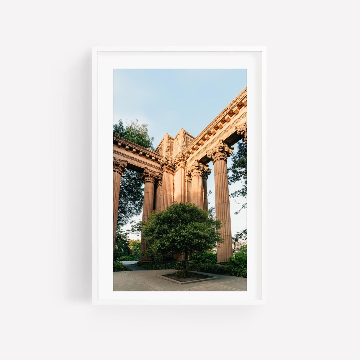 The Palace of Fine Arts San Francisco Photography Print, Classic Roman Architecture California Historic Landmark, SF Wall Art