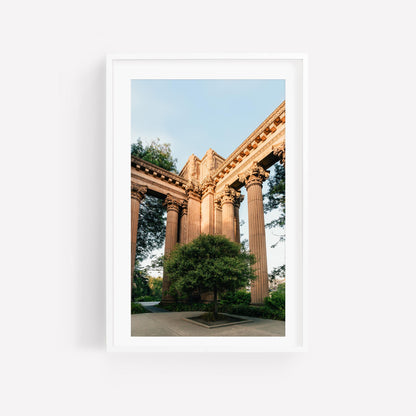 The Palace of Fine Arts San Francisco Photography Print, Classic Roman Architecture California Historic Landmark, SF Wall Art