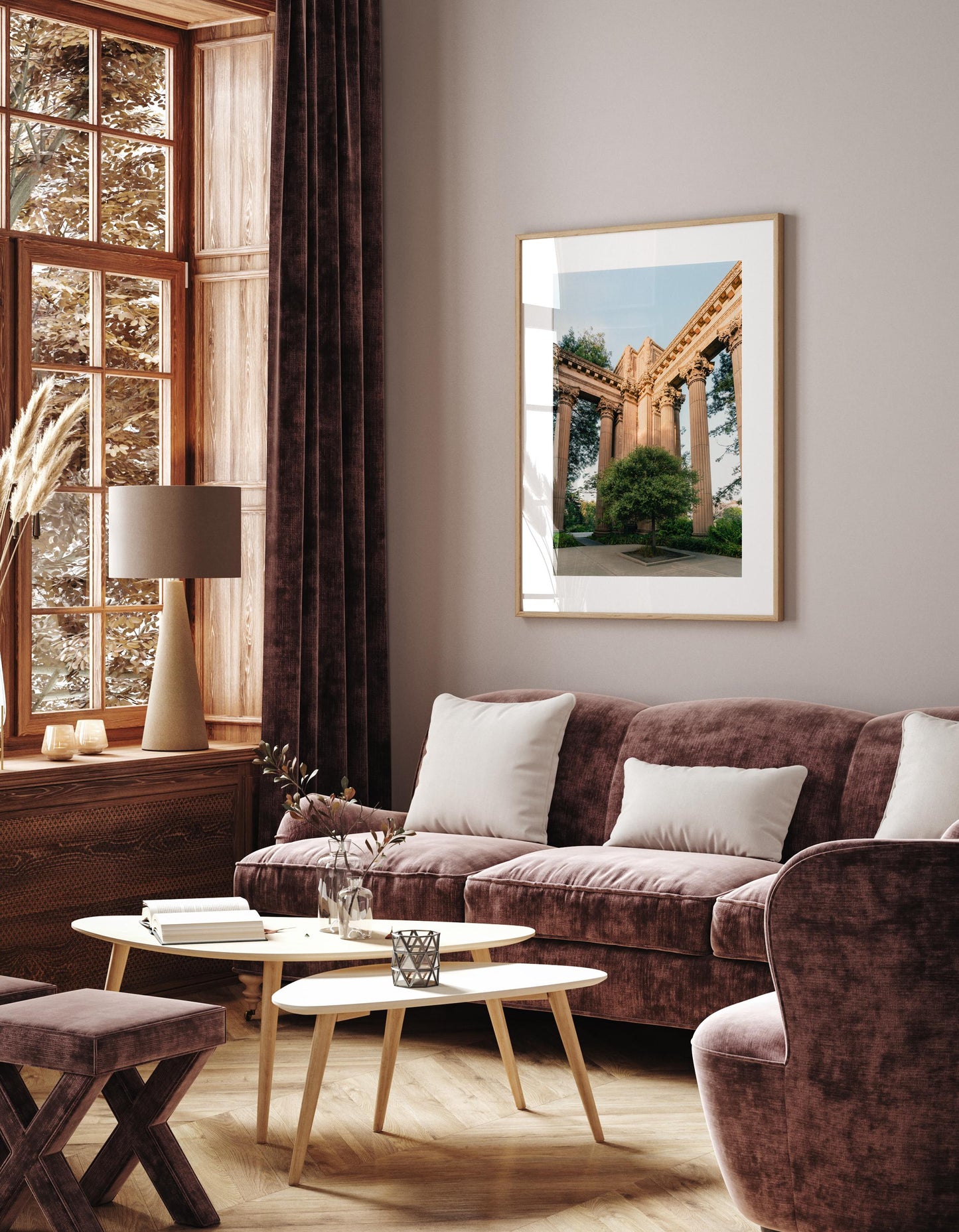 The Palace of Fine Arts San Francisco Photography Print, Classic Roman Architecture California Historic Landmark, SF Wall Art