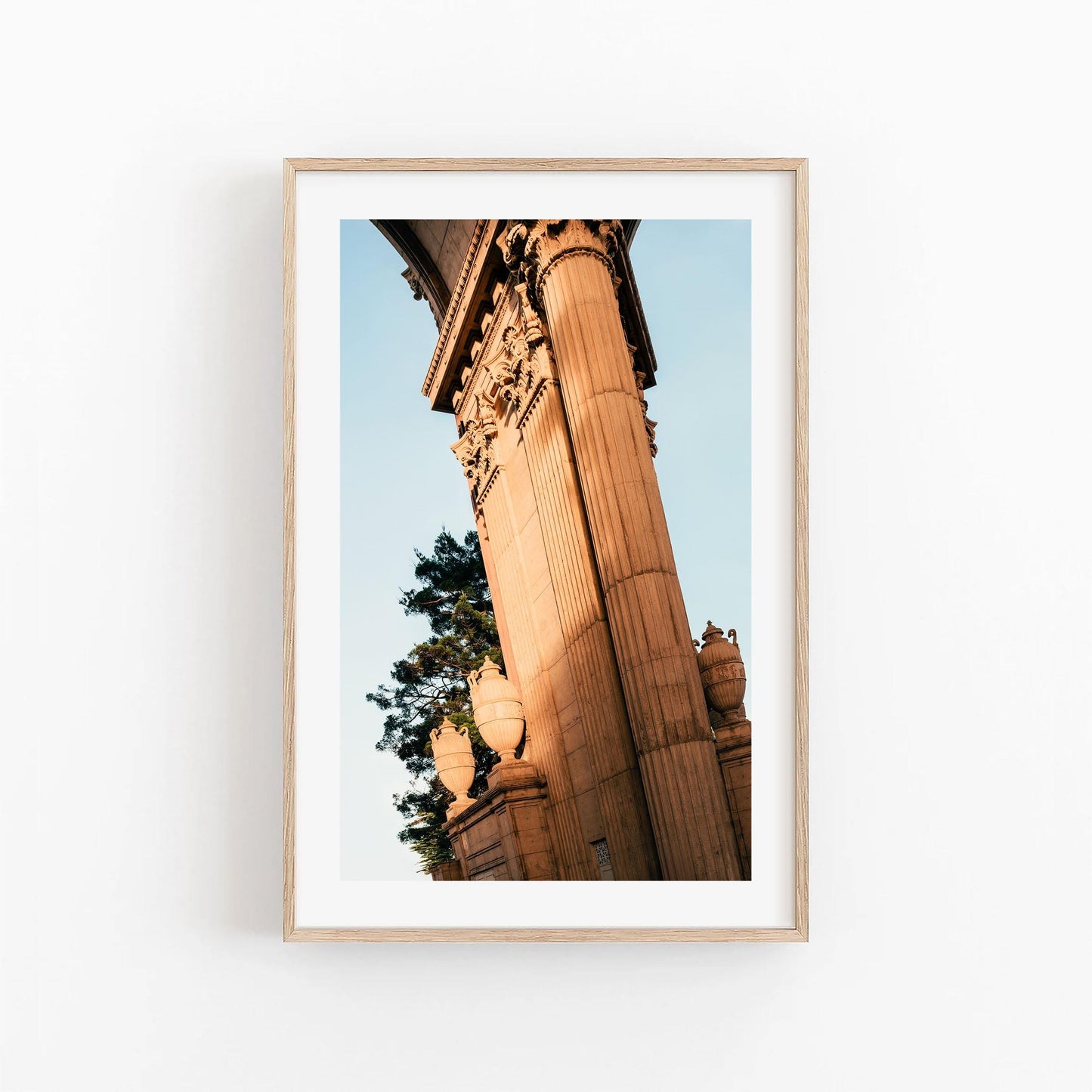 The Palace of Fine Arts San Francisco Photography Print, Neoclassical Roman Architecture, Historic California Landmark, SF Wall Art