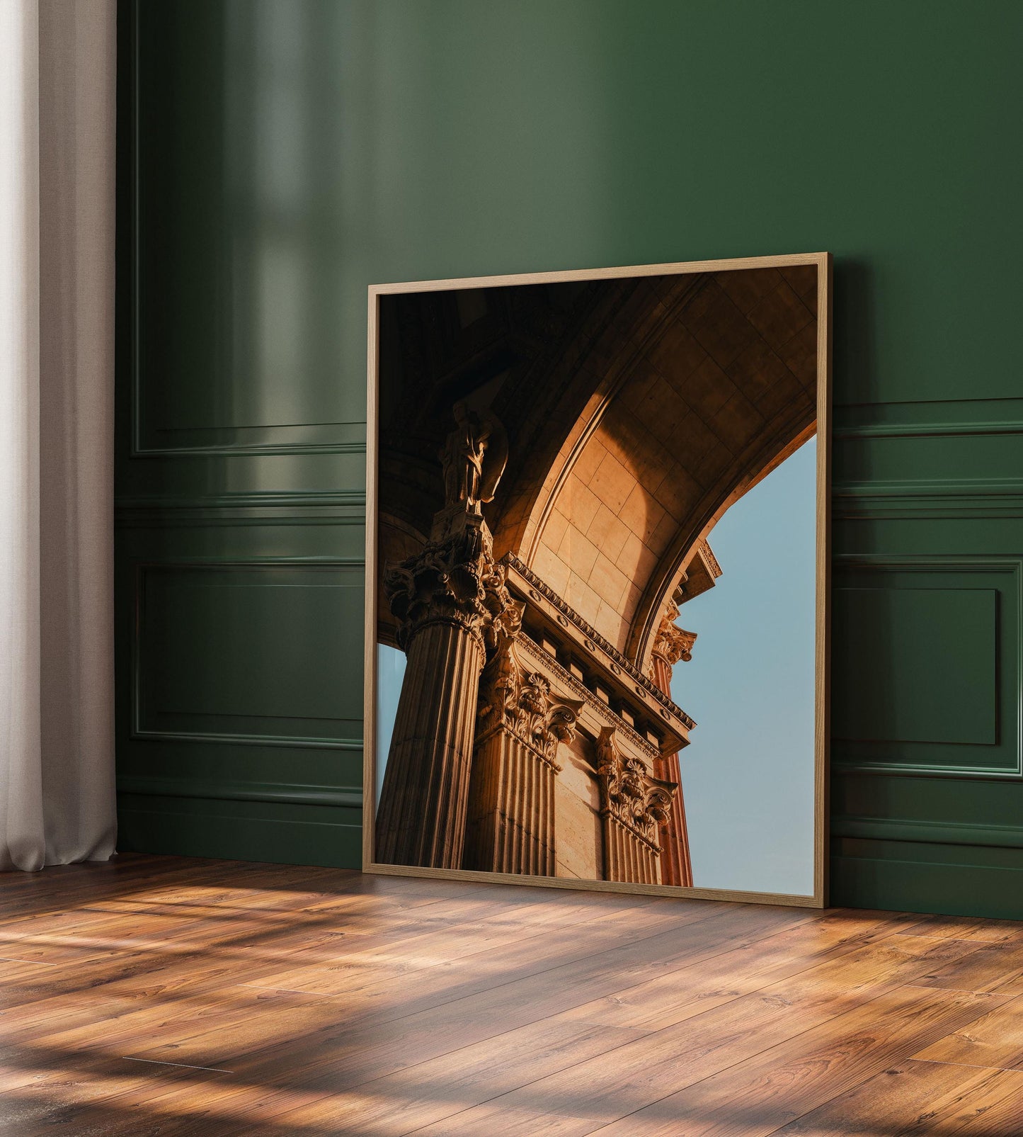 The Palace of Fine Arts San Francisco Photography Print, Corinthian Columns and Arch, Neoclassical Roman Architecture