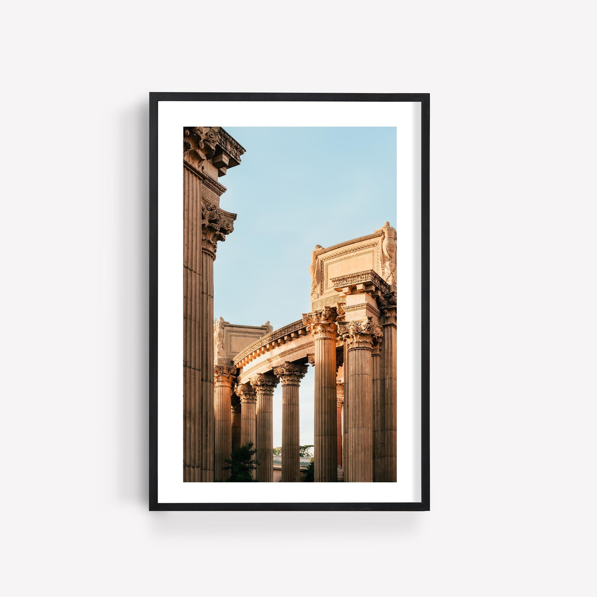 The Palace of Fine Arts San Francisco Photography Print, Neoclassical Roman Architecture California, SF Wall Art, Corinthian Columns