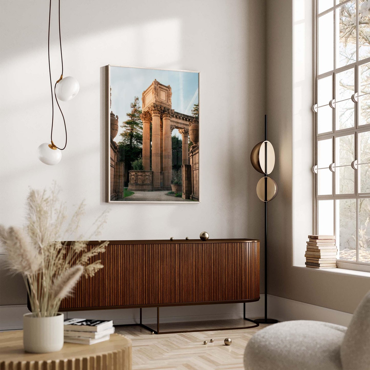 The Palace of Fine Arts San Francisco Photography Print, Neoclassical Roman-inspired Architecture, SF Wall Art, Corinthian Columns