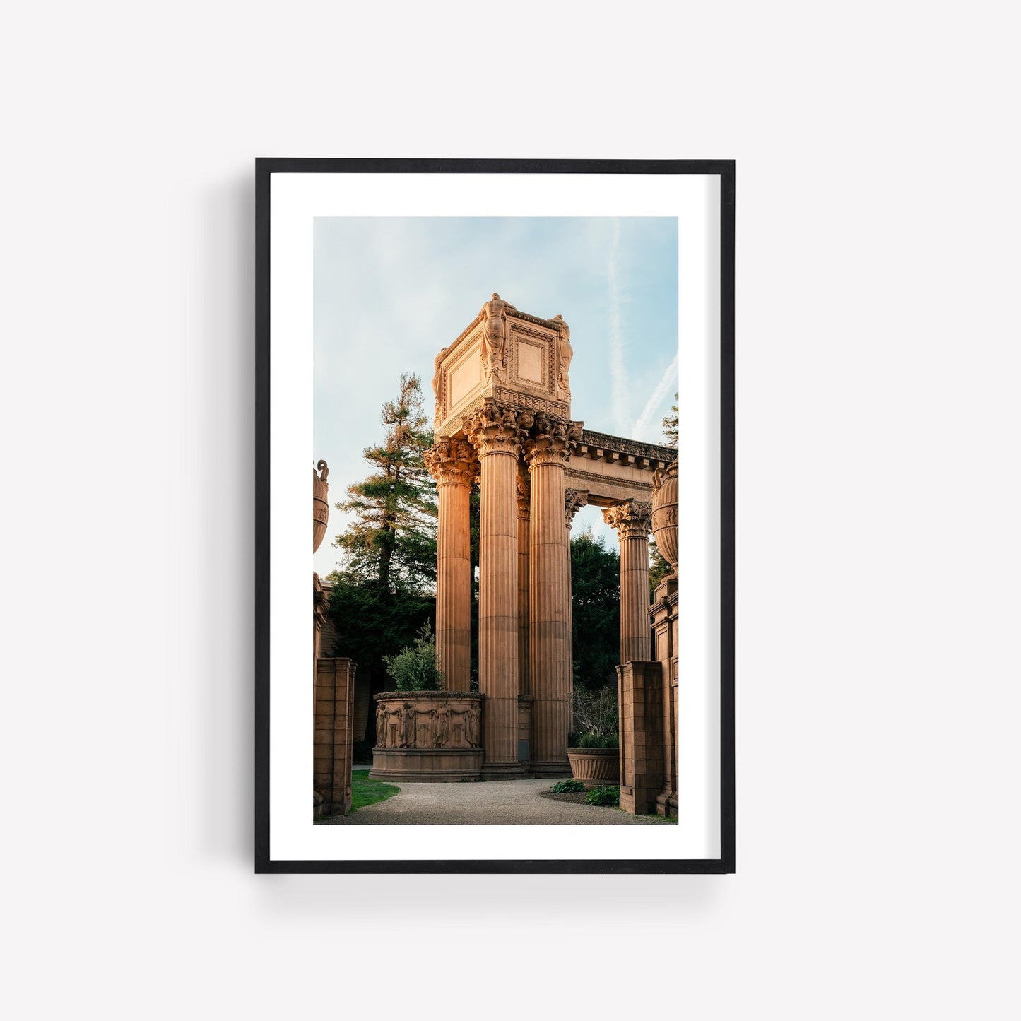 The Palace of Fine Arts San Francisco Photography Print, Neoclassical Roman-inspired Architecture, SF Wall Art, Corinthian Columns