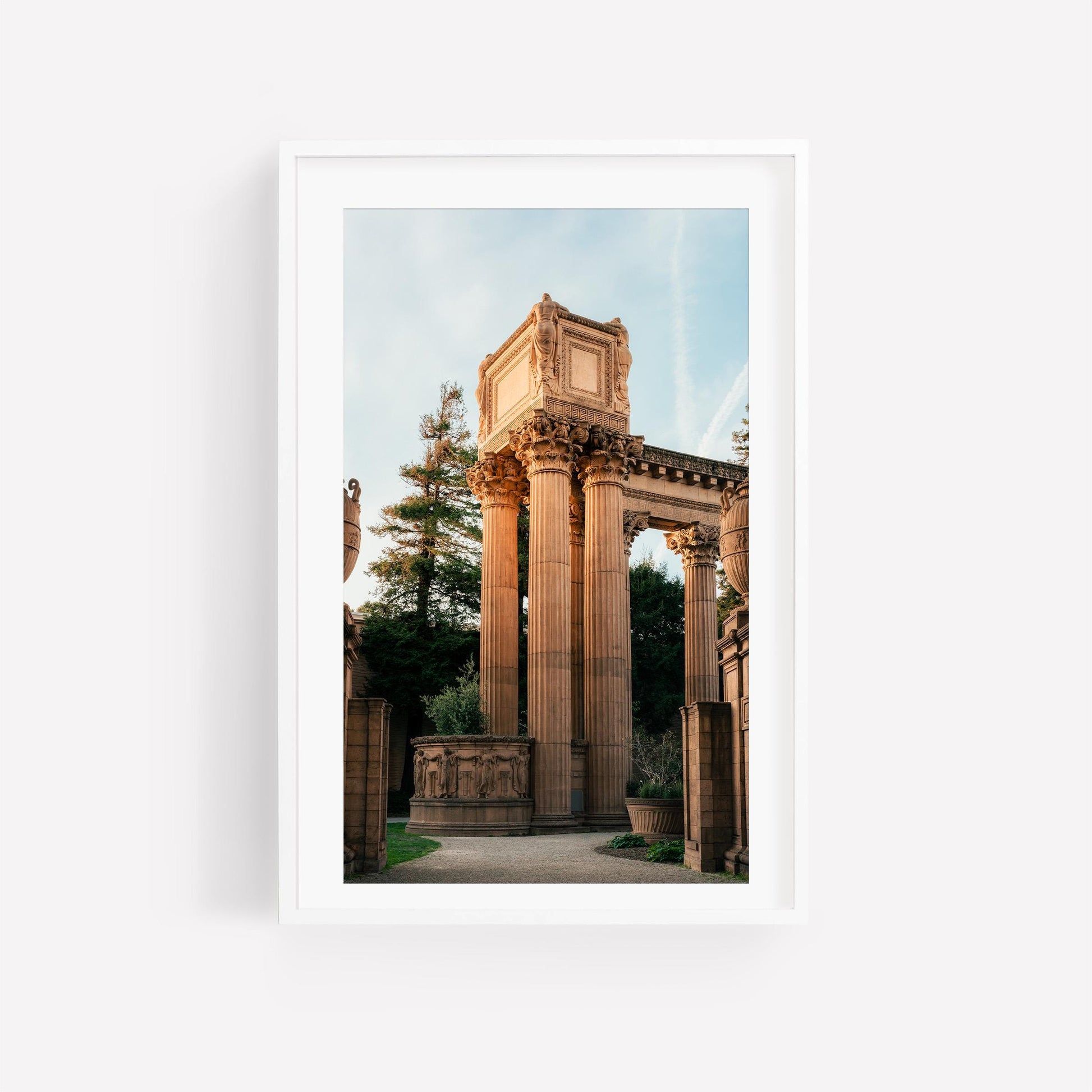 The Palace of Fine Arts San Francisco Photography Print, Neoclassical Roman-inspired Architecture, SF Wall Art, Corinthian Columns