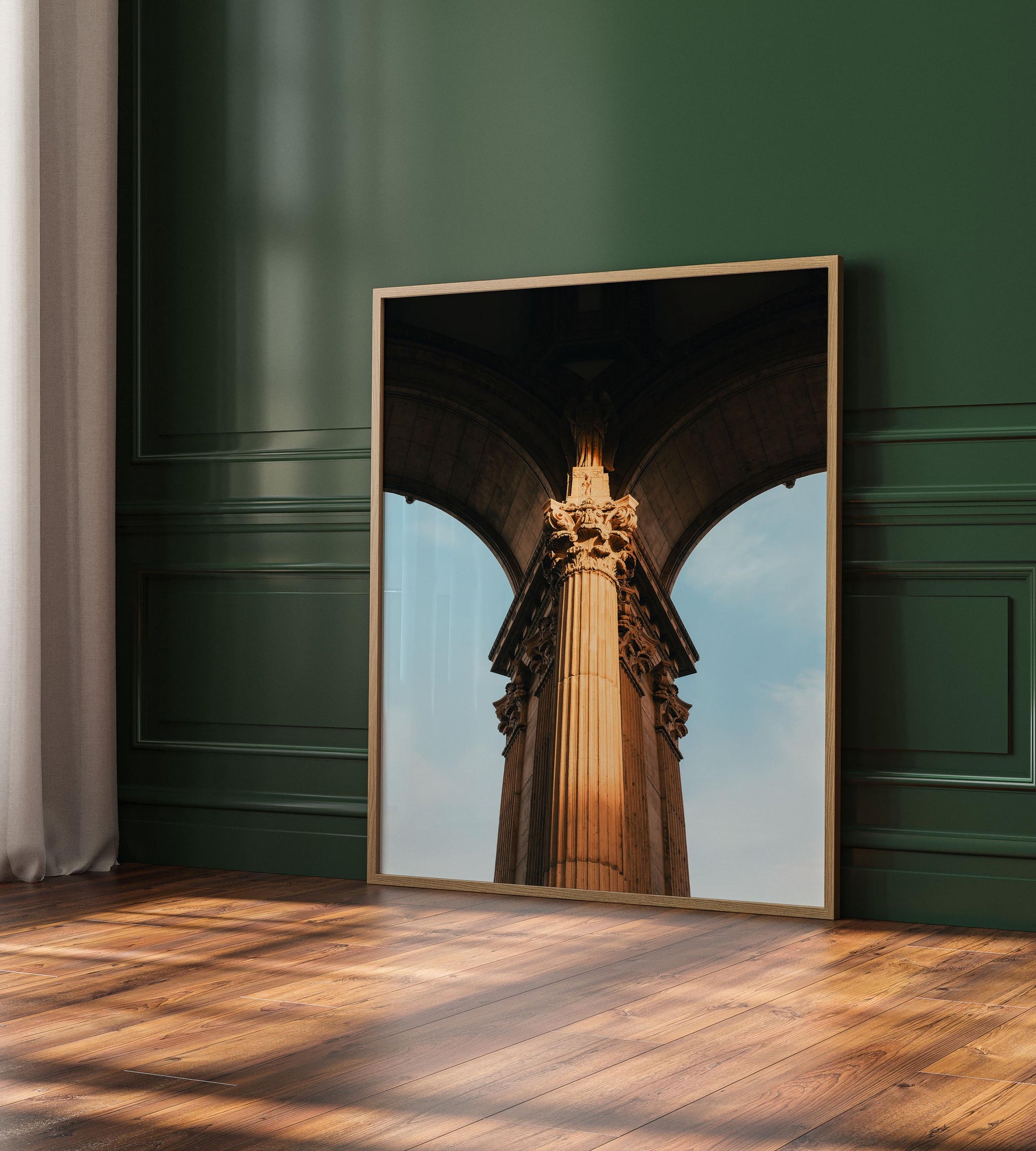 The Palace of Fine Arts San Francisco Photography Print, Neoclassical Roman Architecture, Corinthian Columns and Arch