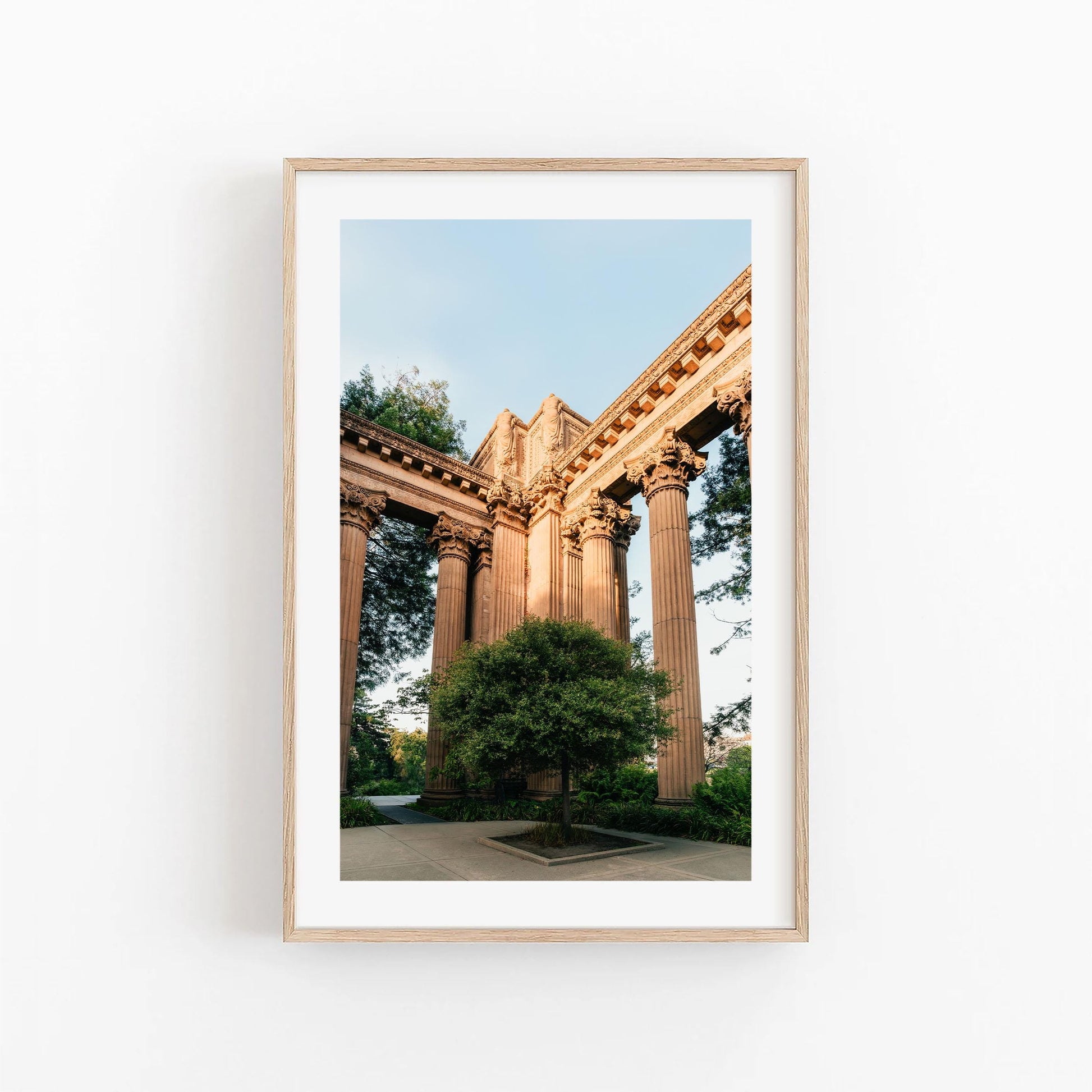 Set of 6 Palace of Fine Arts San Francisco Architecture Photography Prints, Neoclassical Roman-Inspired Wall Art, Corinthian Columns