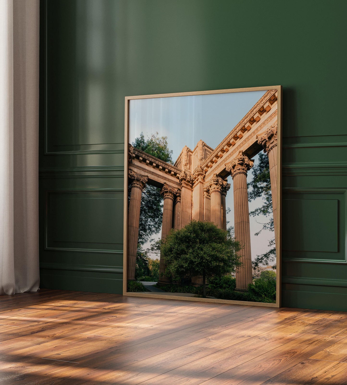 The Palace of Fine Arts San Francisco Photography Print, Classic Roman Architecture California Historic Landmark, SF Wall Art