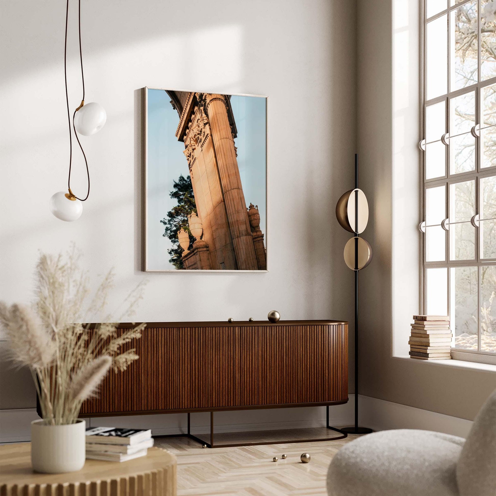 The Palace of Fine Arts San Francisco Photography Print, Neoclassical Roman Architecture, Historic California Landmark, SF Wall Art