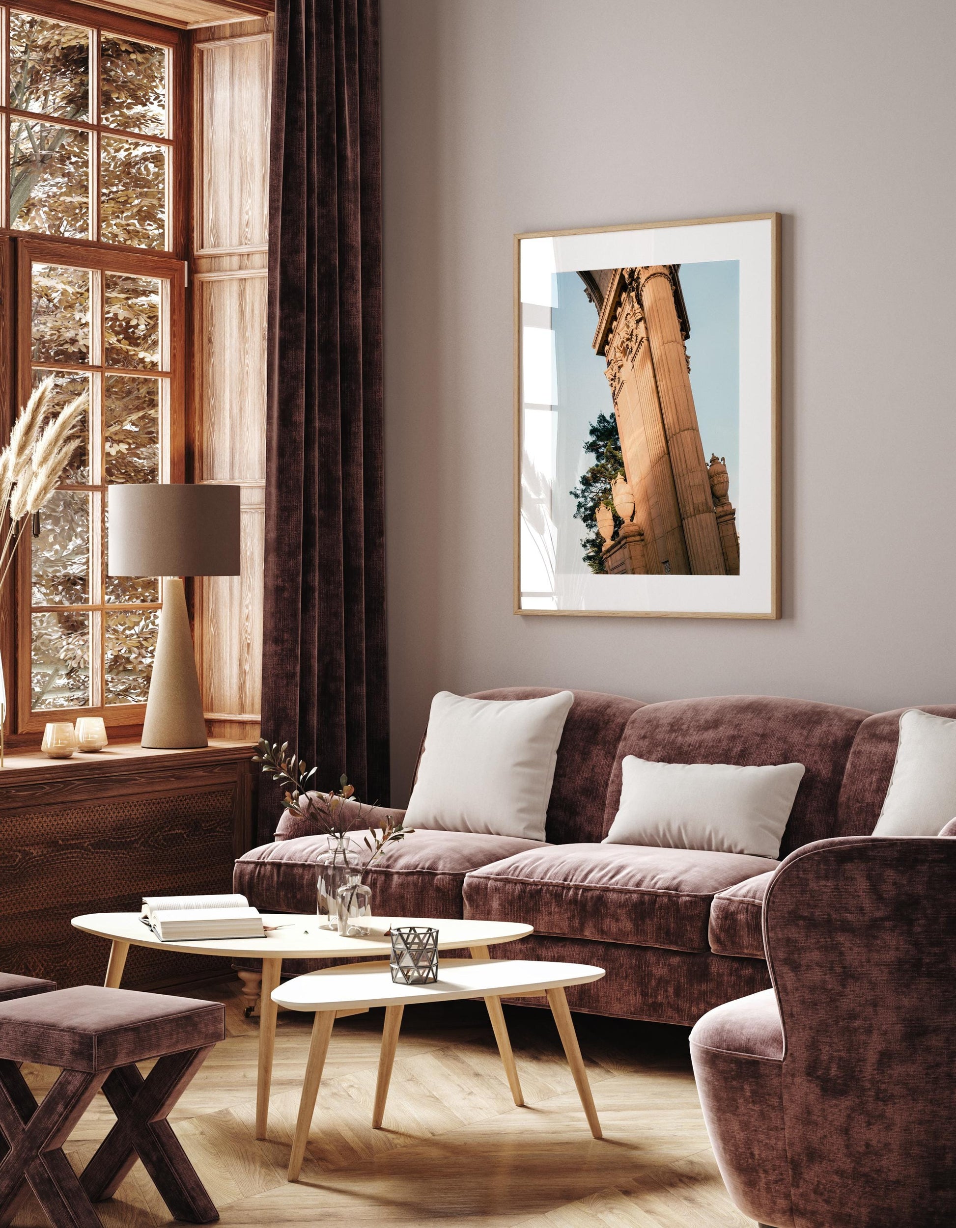 The Palace of Fine Arts San Francisco Photography Print, Neoclassical Roman Architecture, Historic California Landmark, SF Wall Art