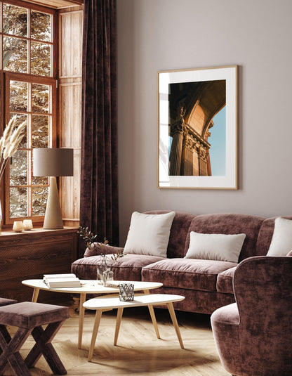 The Palace of Fine Arts San Francisco Photography Print, Corinthian Columns and Arch, Neoclassical Roman Architecture