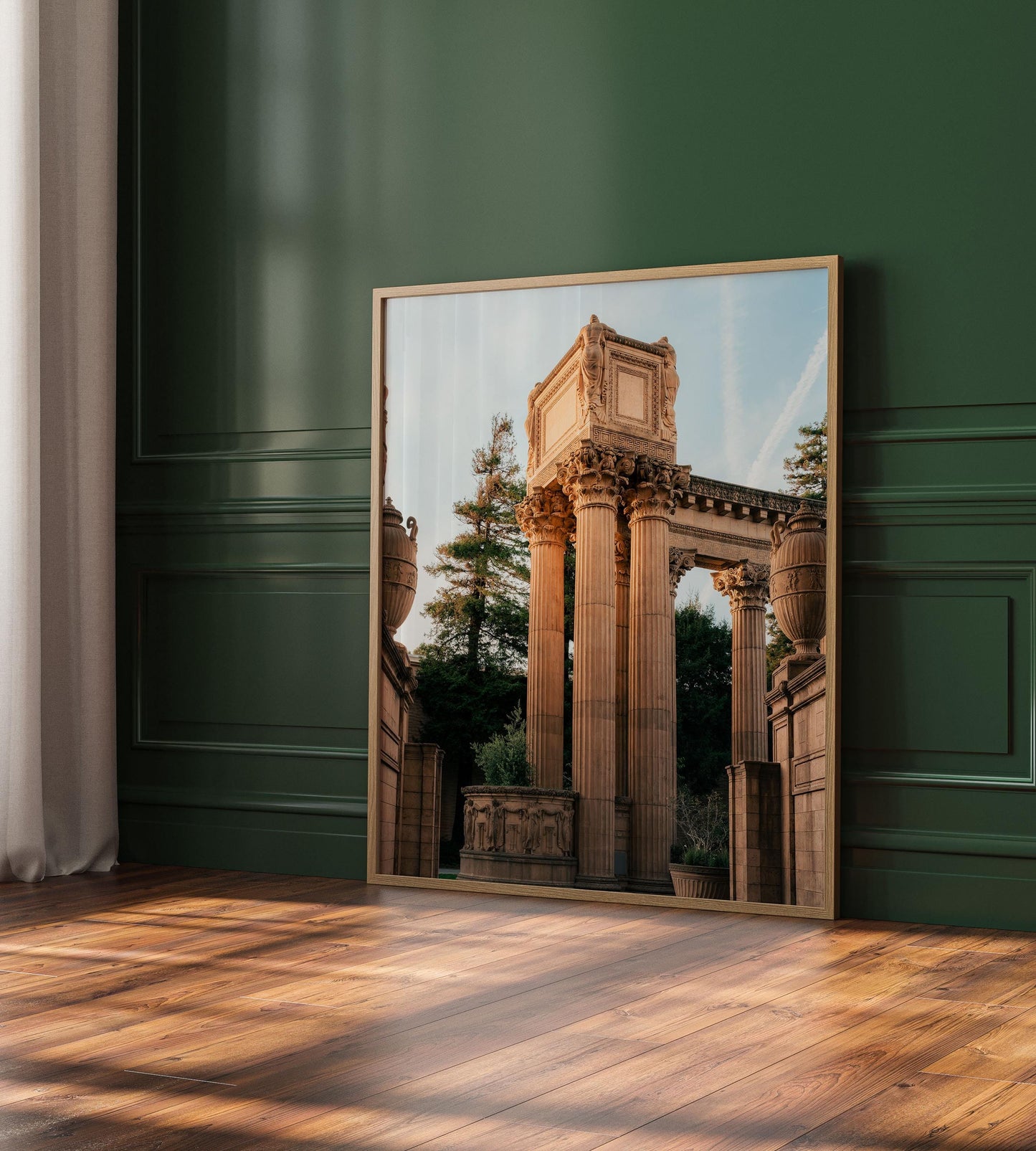 The Palace of Fine Arts San Francisco Photography Print, Neoclassical Roman-inspired Architecture, SF Wall Art, Corinthian Columns