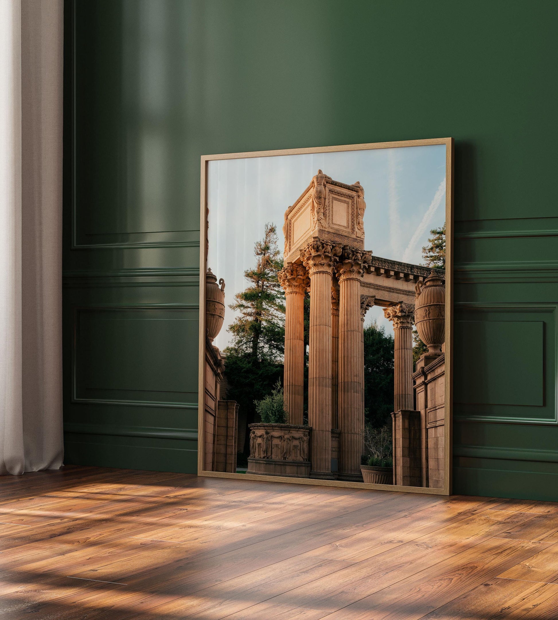 The Palace of Fine Arts San Francisco Photography Print, Neoclassical Roman-inspired Architecture, SF Wall Art, Corinthian Columns