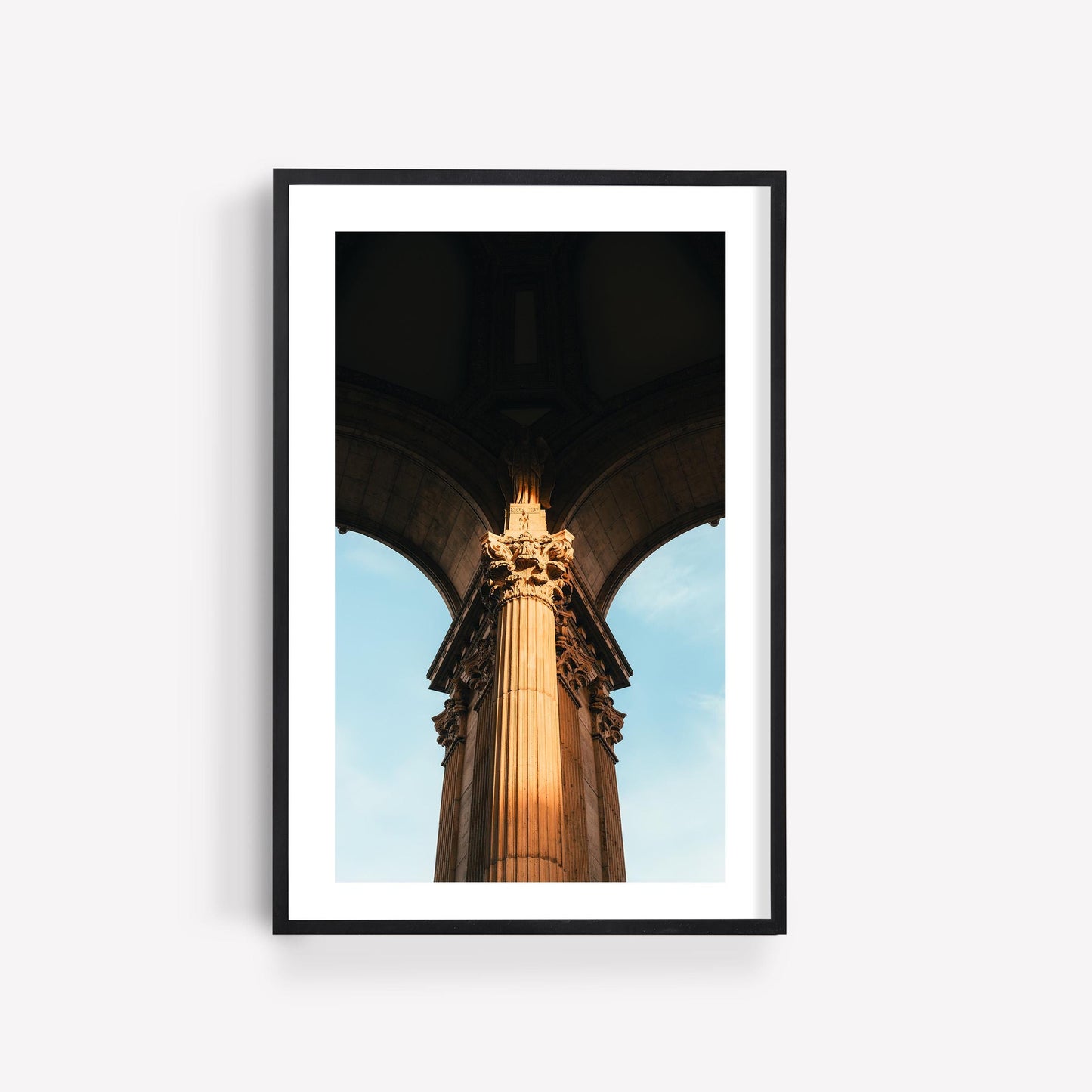 Set of 6 Palace of Fine Arts San Francisco Architecture Photography Prints, Neoclassical Roman-Inspired Wall Art, Corinthian Columns