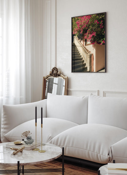 San Francisco Pink Bougainvillea Flowers Fine Art Photography Wall Art, California Floral Photography, Flower Photo Artwork