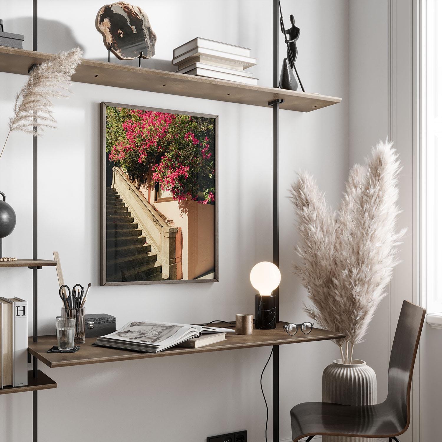 San Francisco Pink Bougainvillea Flowers Fine Art Photography Wall Art, California Floral Photography, Flower Photo Artwork