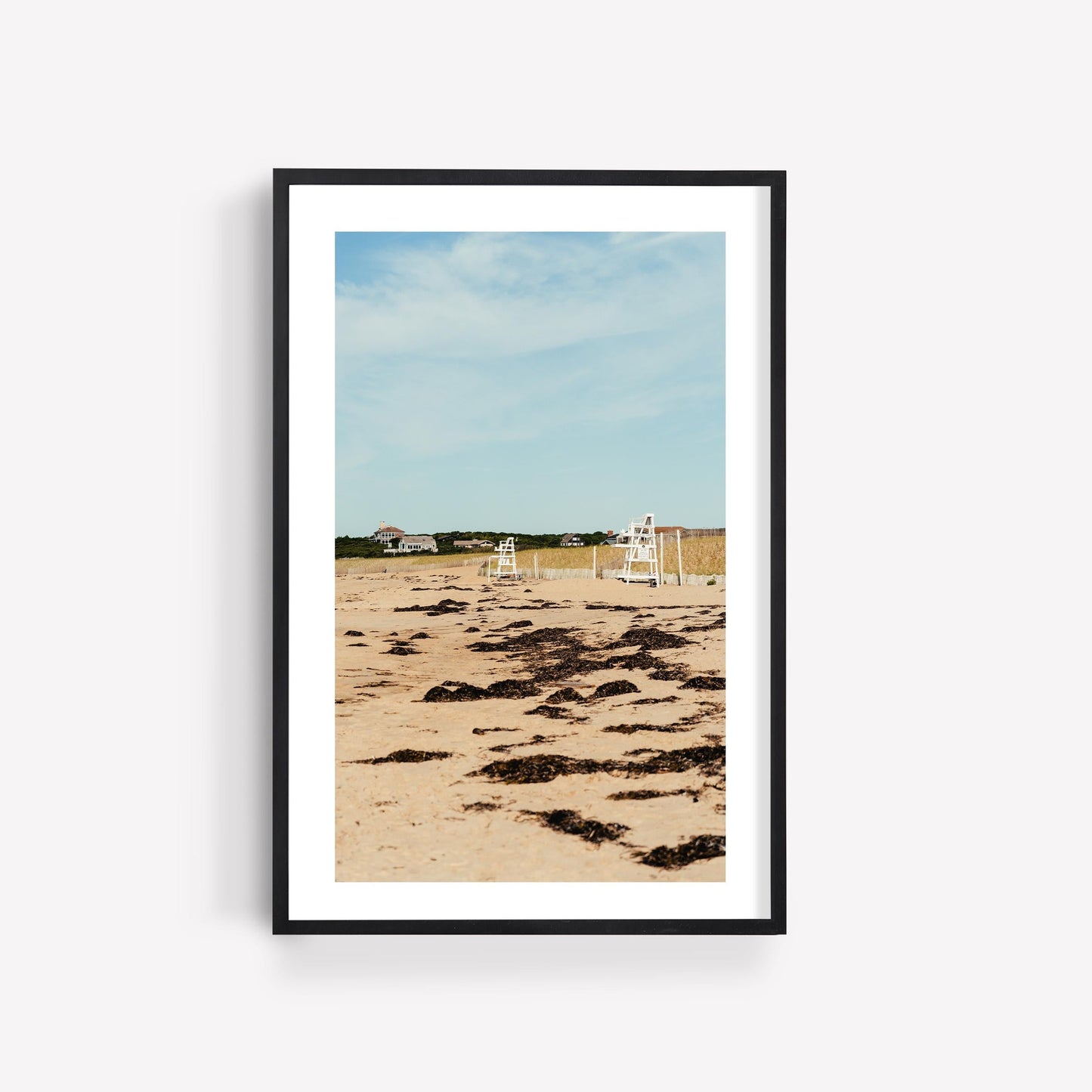 Montauk Beach Print, Hamptons Wall Art, Coastal Beach House Photography, Framed or Unframed, East Coast Summer Decor