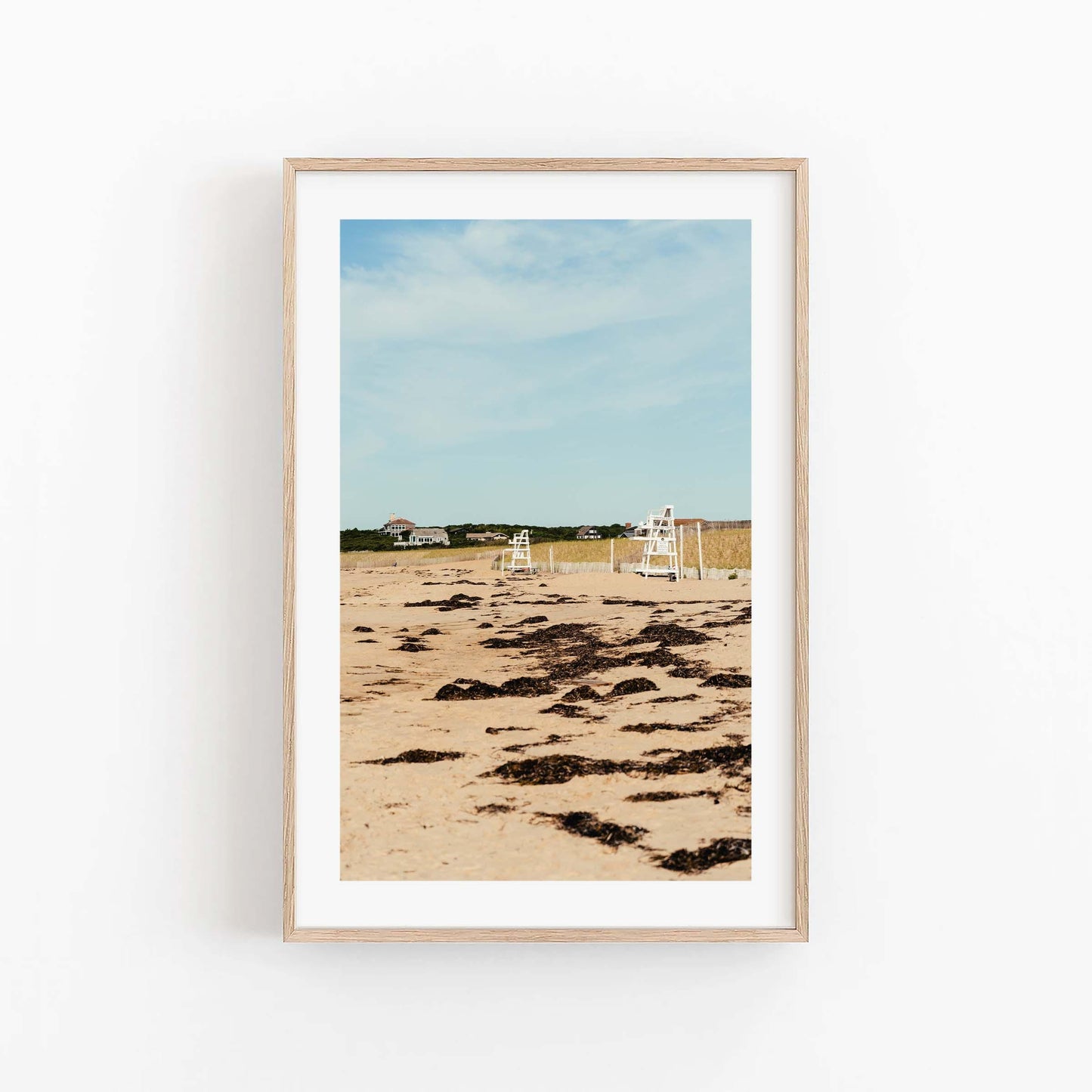 Montauk Beach Print, Hamptons Wall Art, Coastal Beach House Photography, Framed or Unframed, East Coast Summer Decor