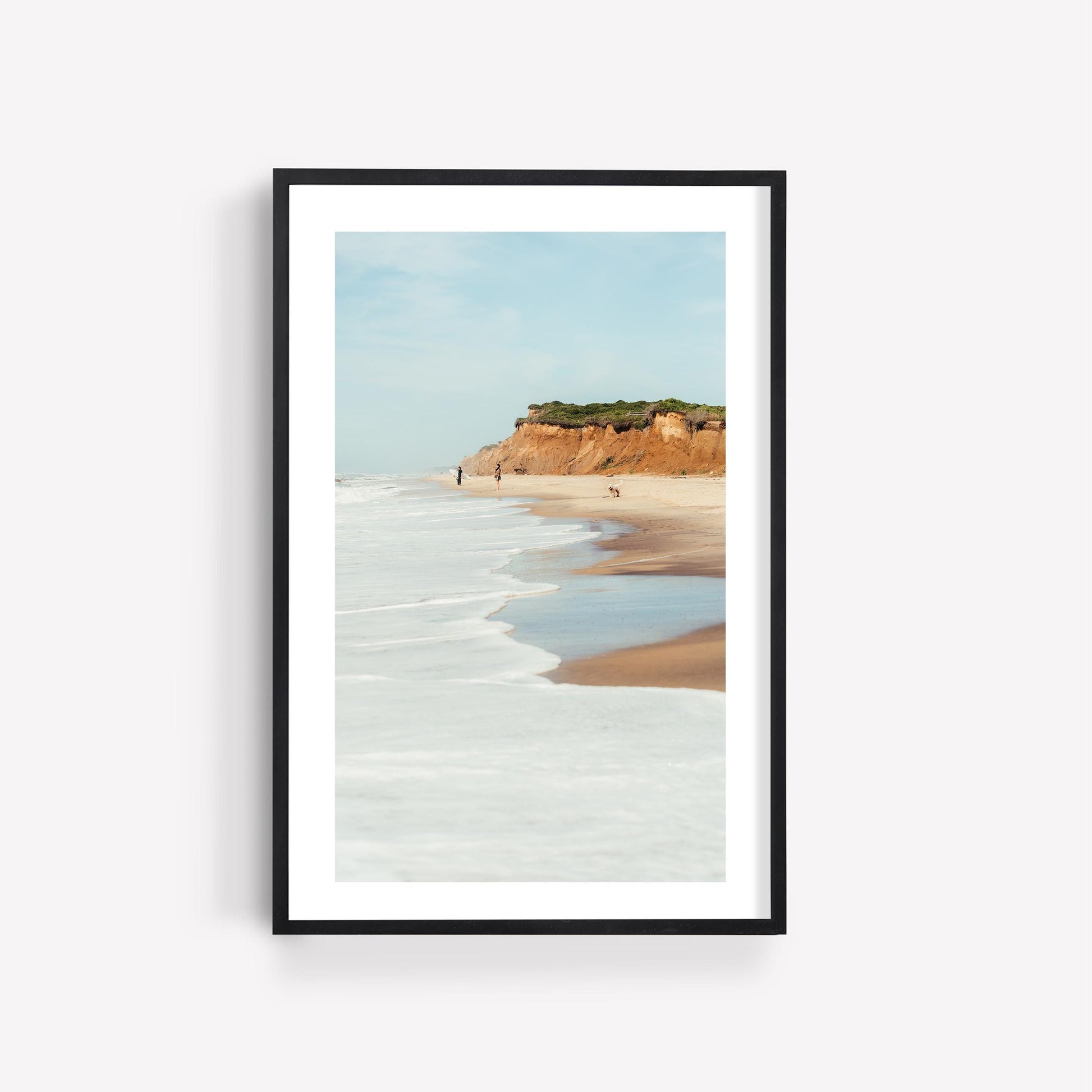 Ditch Plains Beach, Montauk Photography Print, Coastal Wall Art, Hamptons NY, Framed or Unframed, Long Island NY Summer Decor