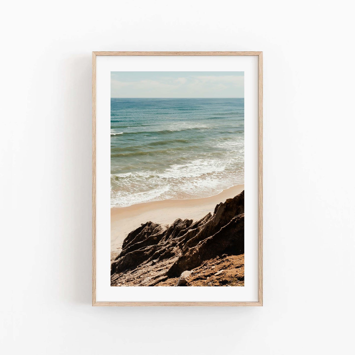 Ocean Cliff Photography, Montauk Print, Shadmoor State Park , Coastal Wall Art, Hamptons Beach Decor, Framed or Unframed