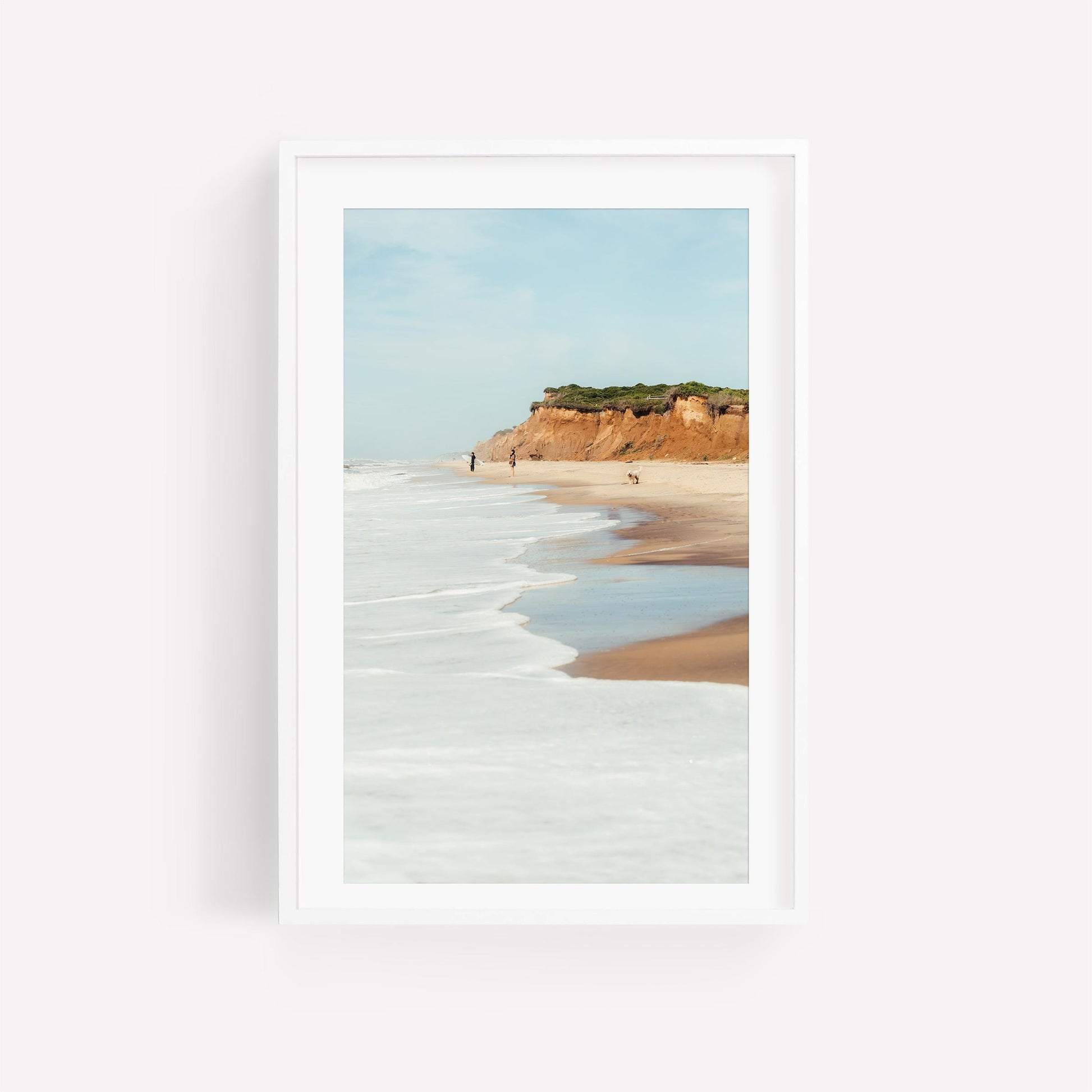 Ditch Plains Beach, Montauk Photography Print, Coastal Wall Art, Hamptons NY, Framed or Unframed, Long Island NY Summer Decor