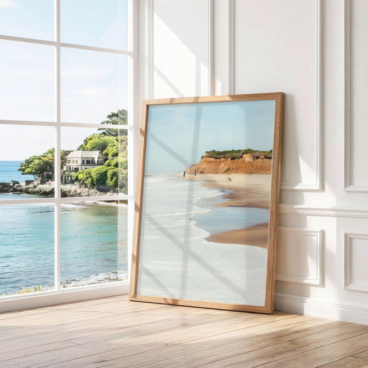 Ditch Plains Beach, Montauk Photography Print, Coastal Wall Art, Hamptons NY, Framed or Unframed, Long Island NY Summer Decor