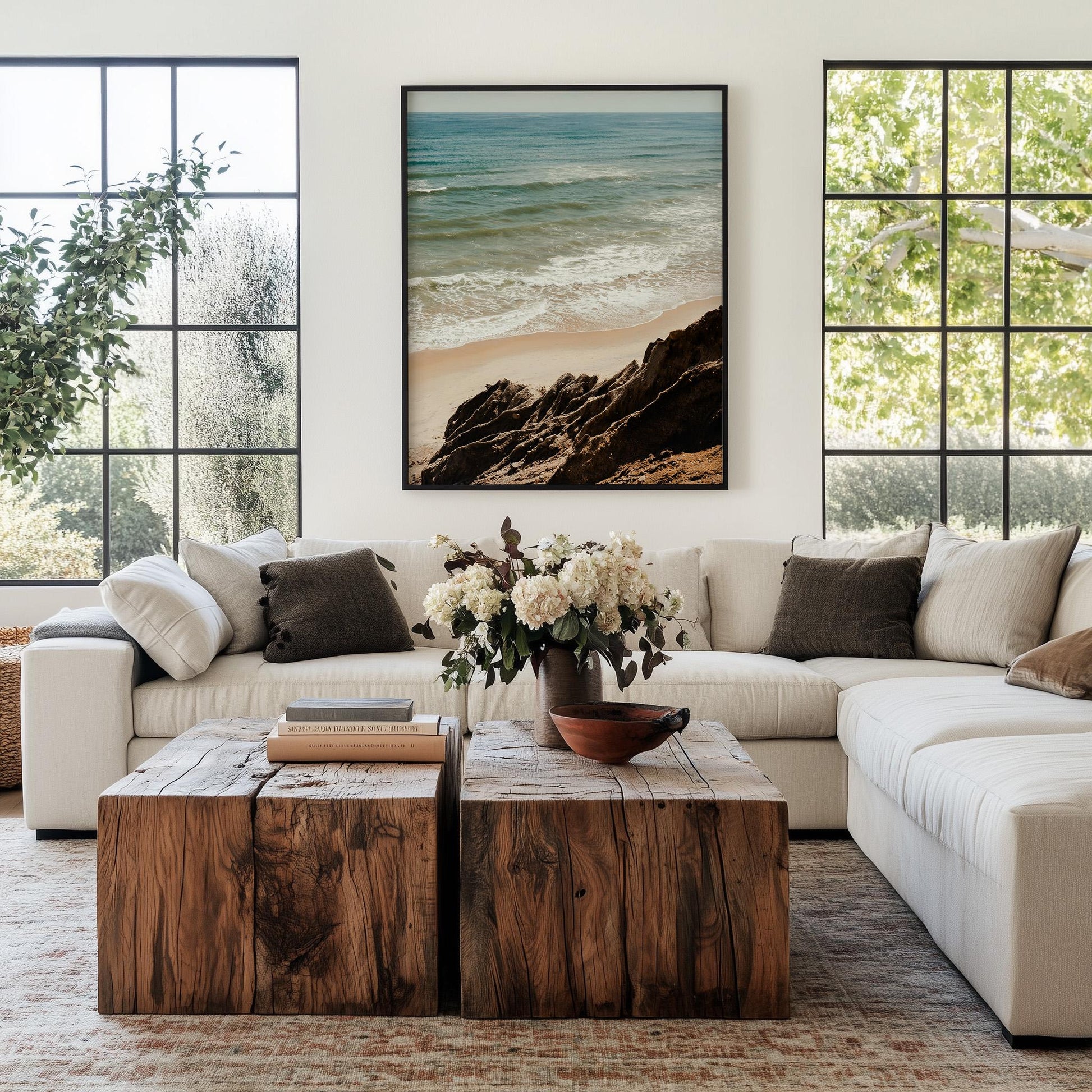 Ocean Cliff Photography, Montauk Print, Shadmoor State Park , Coastal Wall Art, Hamptons Beach Decor, Framed or Unframed