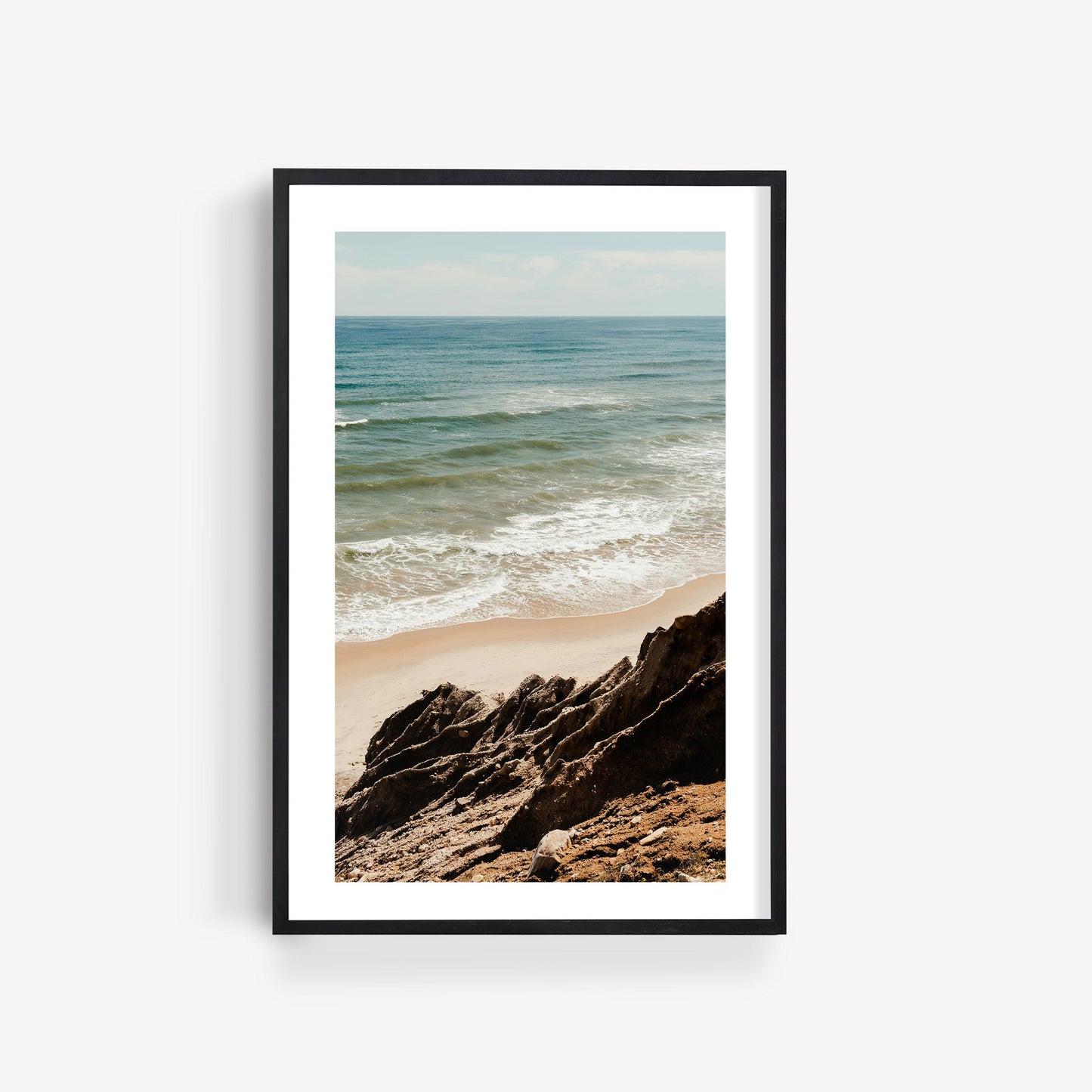 Ocean Cliff Photography, Montauk Print, Shadmoor State Park , Coastal Wall Art, Hamptons Beach Decor, Framed or Unframed