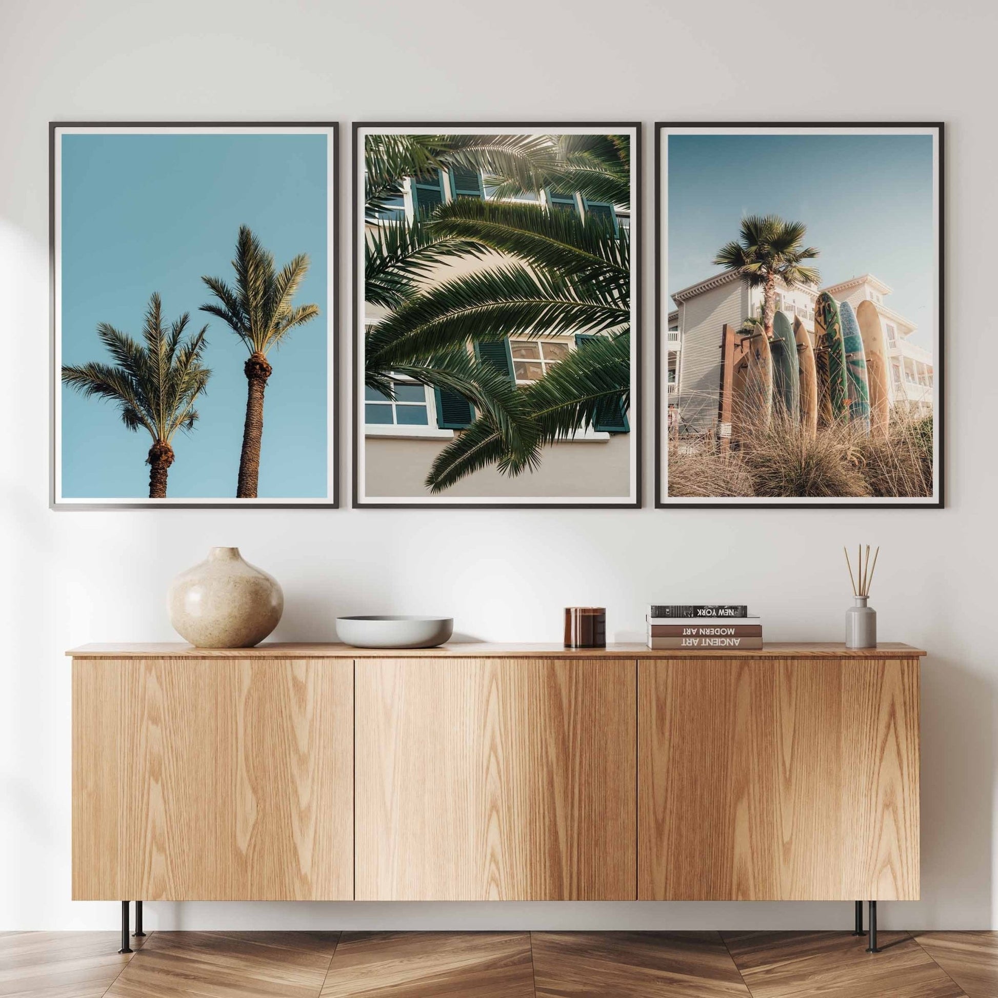 Tropical Palm - Set of 3 SETS OF 3 - Annie Ambience