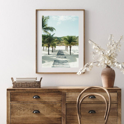 Tropical Path Ocean, Beach, and Surf - Annie Ambience