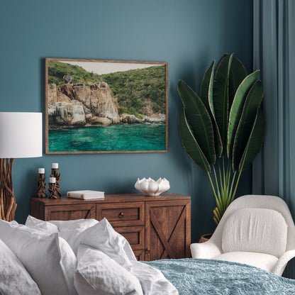 Turquoise Gem I Ocean, Beach, and Surf - Annie Ambience