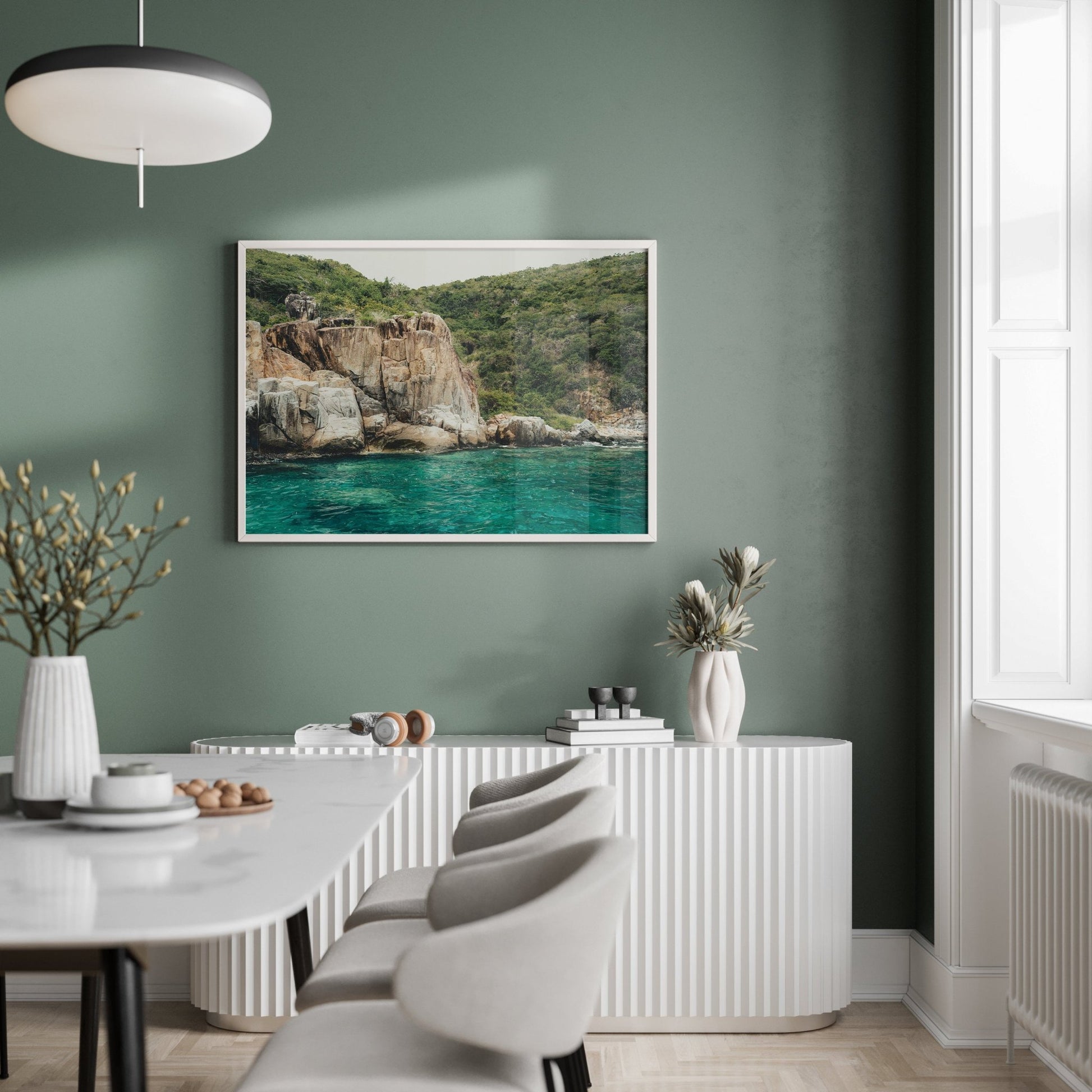 Turquoise Gem I Ocean, Beach, and Surf - Annie Ambience