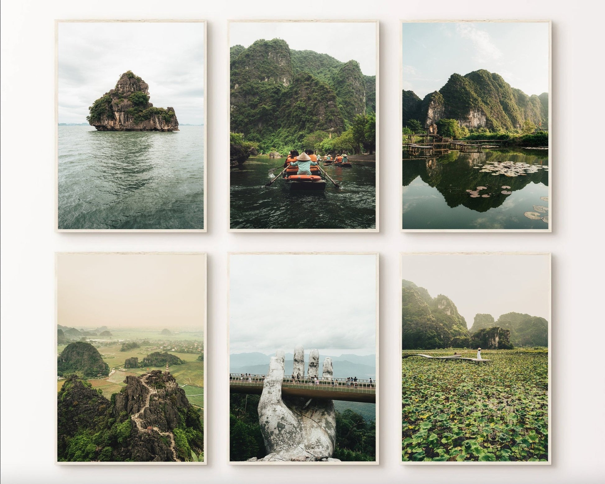 Vietnam Nature - Set of 6 SETS OF 6 - Annie Ambience