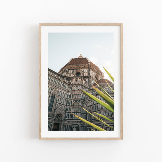 Duomo in Florence Italy Photograph, Italy Travel Photography, Italian Wall Art, Florence Cathedral Print, Italian City Church Photo